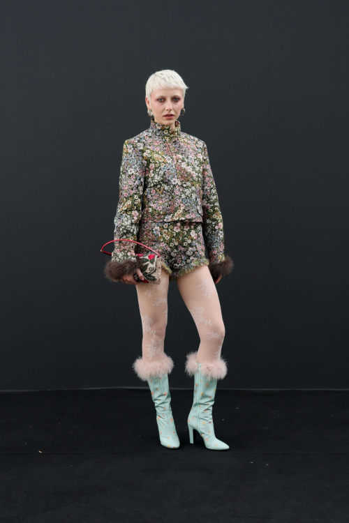 Emma Chamberlain at Valentino Fashion Show Paris Fashion Week, October 2025