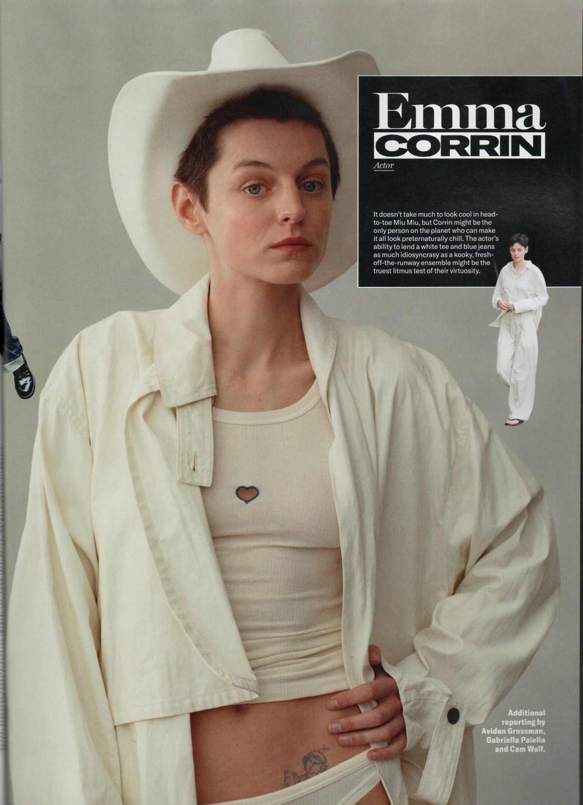 Emma Corrin in GQ UK Magazine, November 2025