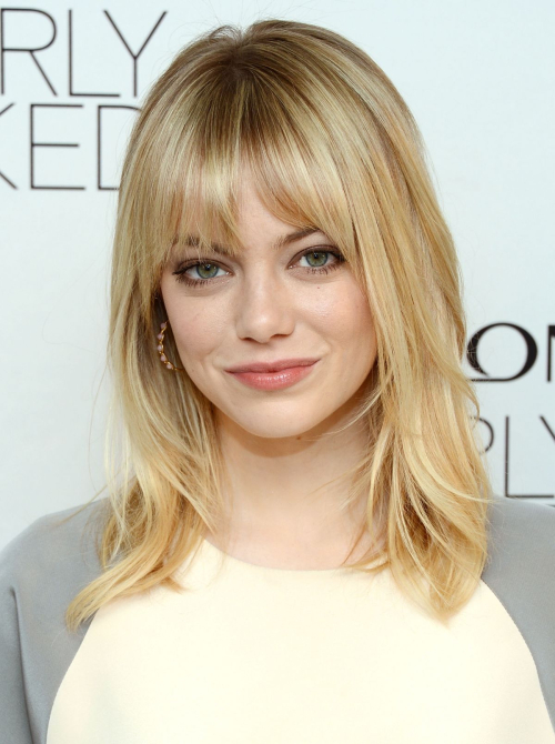 Emma Stone at Revlon Nearly Naked Makeup Launch 3