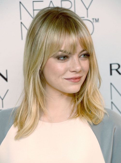 Emma Stone at Revlon Nearly Naked Makeup Launch 4