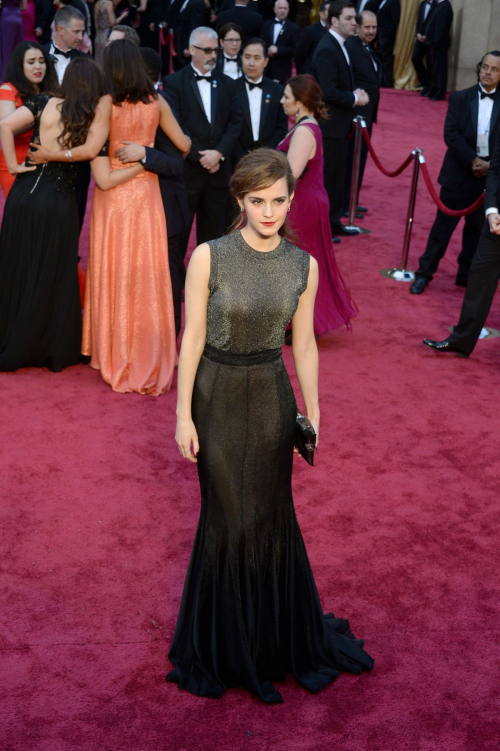 Emma Watson at 86th Academy Awards Dolby Theatre Hollywood 8