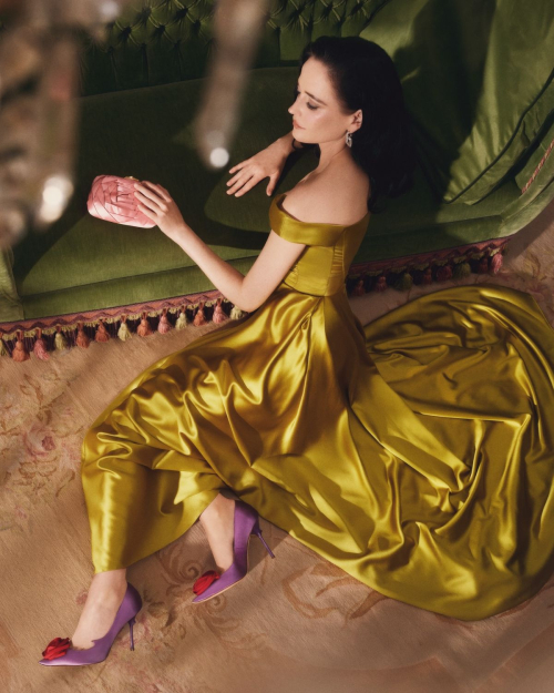 Eva Green for Roger Vivier La Rose Vivier 2025 3