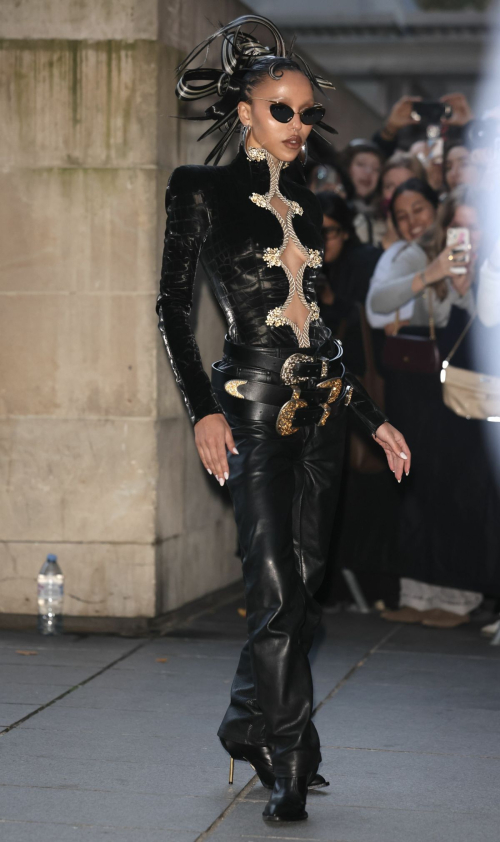 FKA Twigs at Schiaparelli Show Paris Fashion Week, October 2025