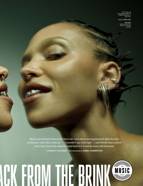 FKA Twigs in The Hollywood Reporter, October 2025 10