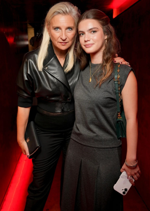 Florence Hunt at Inside Rouge Dior Party Silencio Club Paris, October 2025