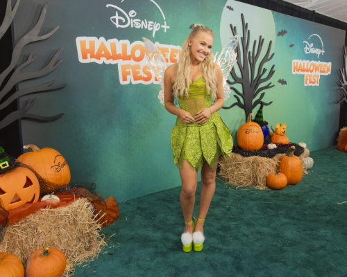 Freya Skye at Disney Plus Halloween Fest, October 2025