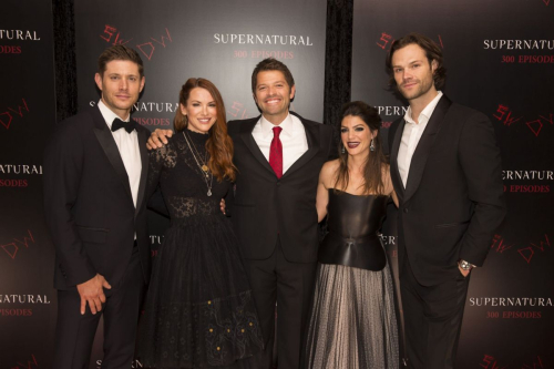 Genevieve Padalecki at Supernatural 300th Episode Celebration 1