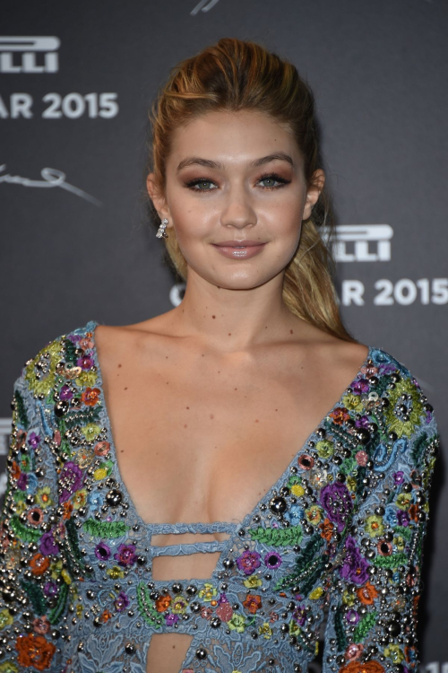 Gigi Hadid at Pirelli Calendar Red Carpet Milan 7