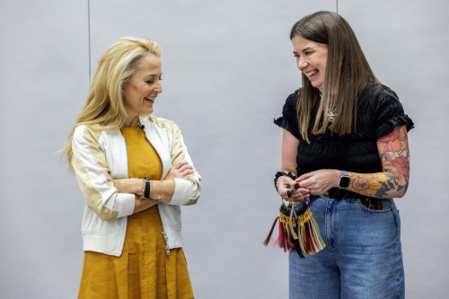 Gillian Anderson at Madame Tussauds London, October 2025 1