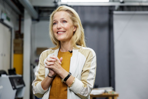 Gillian Anderson at Madame Tussauds London, October 2025 3