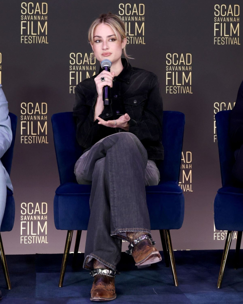 Grace Van Patten at SCAD Breaking Big Panel, October 2025 1