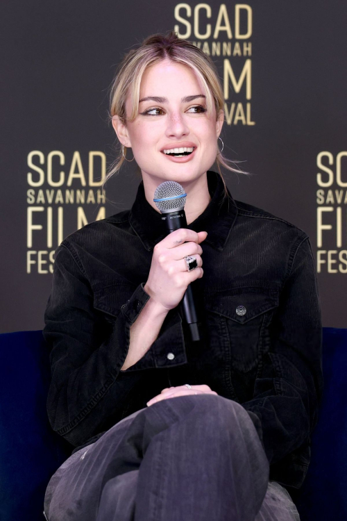Grace Van Patten at SCAD Breaking Big Panel, October 2025 2