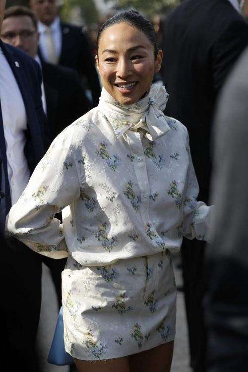 Greta Lee at Christian Dior SS2026 Show Paris Fashion Week, October 2025