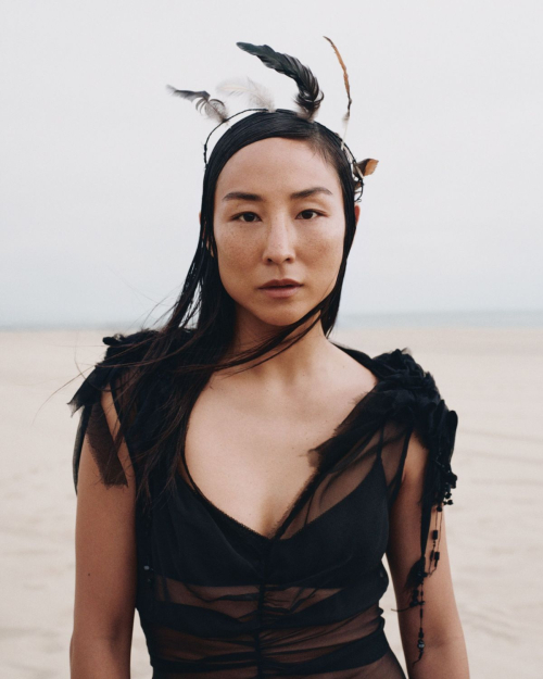 Greta Lee for Vogue Magazine, November 2025 4