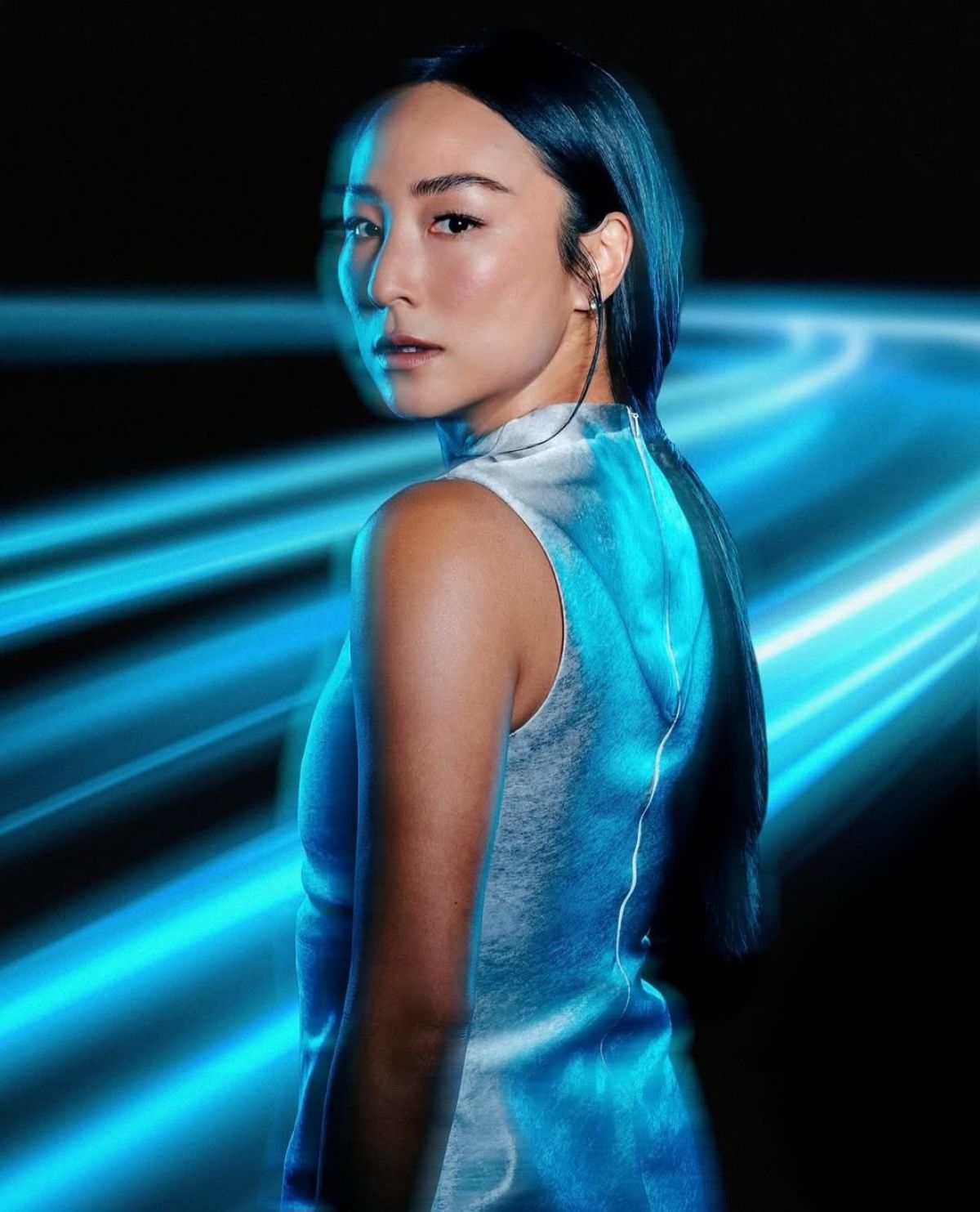 Greta Lee Tron Ares Promotional Photoshoot