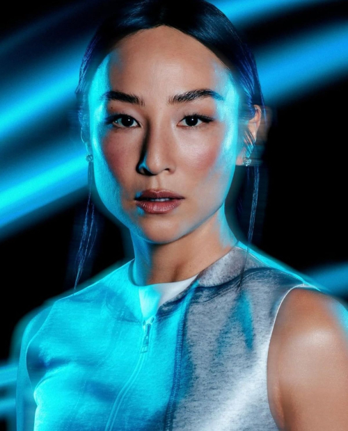 Greta Lee Tron Ares Promotional Photoshoot 1