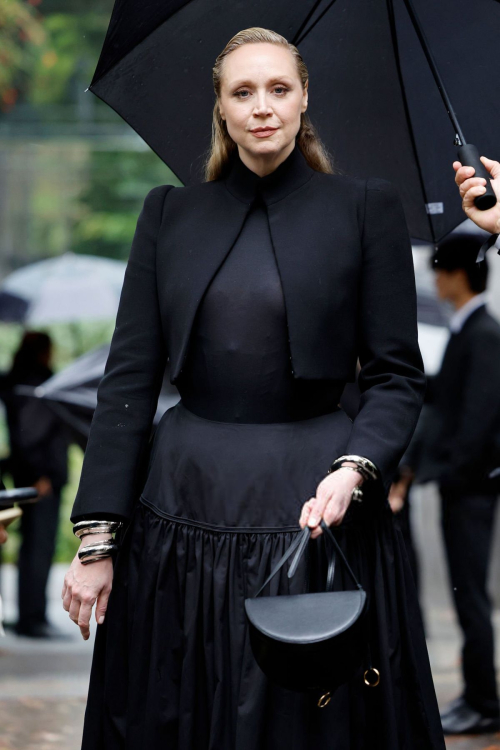 Gwendoline Christie at Alaia Show Paris Fashion Week, October 2025 1