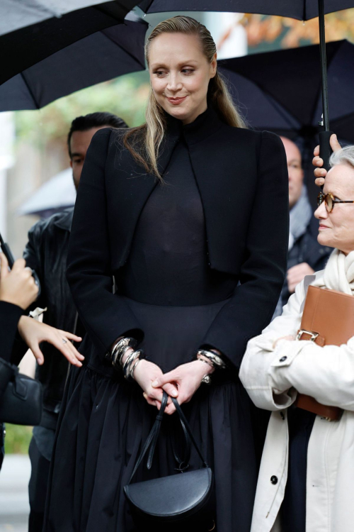 Gwendoline Christie at Alaia Show Paris Fashion Week, October 2025 2
