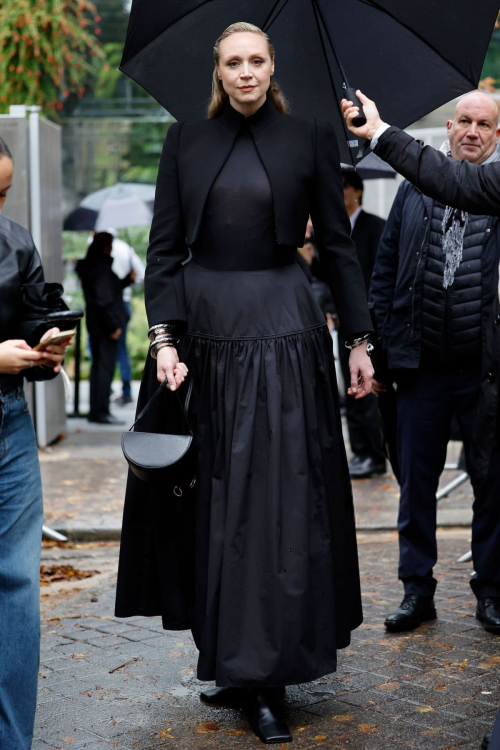 Gwendoline Christie at Alaia Show Paris Fashion Week, October 2025 3