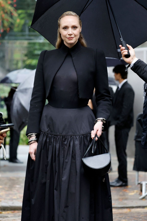 Gwendoline Christie at Alaia Show Paris Fashion Week, October 2025 4