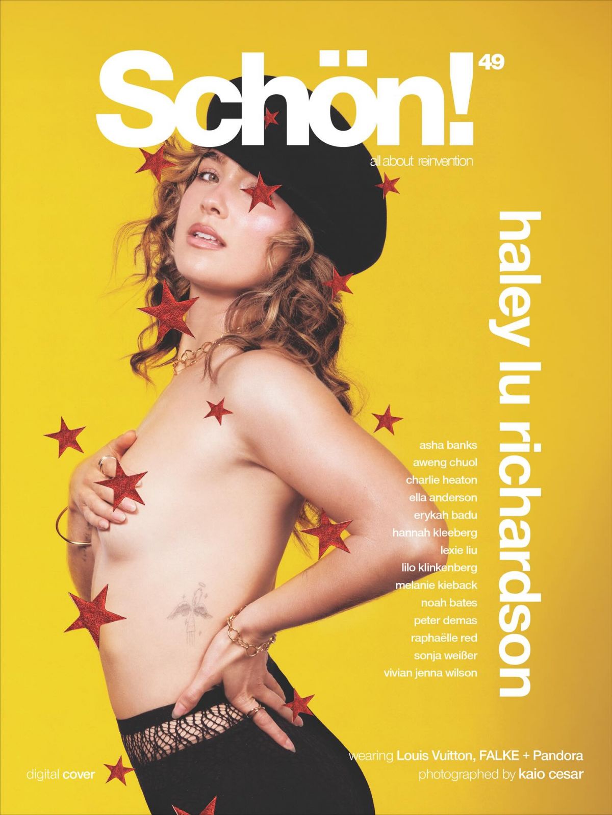 Haley Lu Richardson for Schon Magazine 49, October 2025