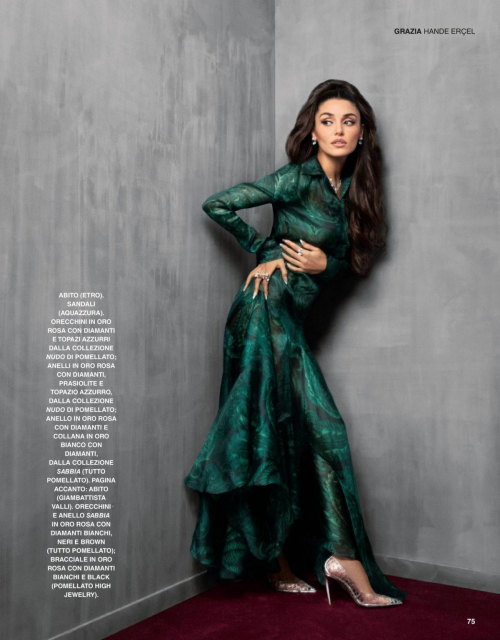 Hande Ercel in Grazia Italy, October 2025 9