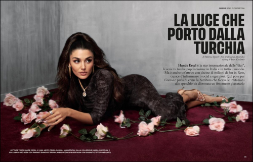 Hande Ercel in Grazia Italy, October 2025 2