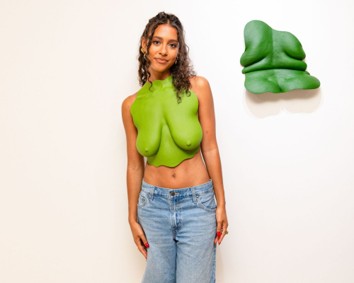 Hannah Traore at Misha Japanwala Opening Hannah Traore Gallery NYC, September 2025 4