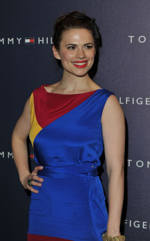 Hayley Atwell at Tommy Hilfiger Flagship Store Launch 1
