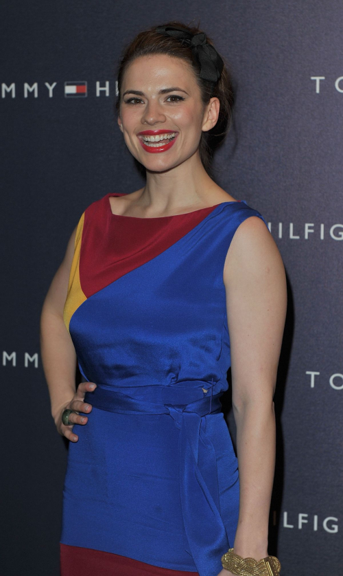 Hayley Atwell at Tommy Hilfiger Flagship Store Launch 4
