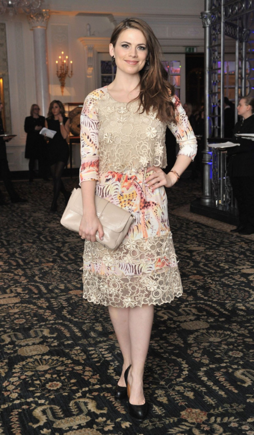 Hayley Atwell Attends British Fashion Awards, 2011 3