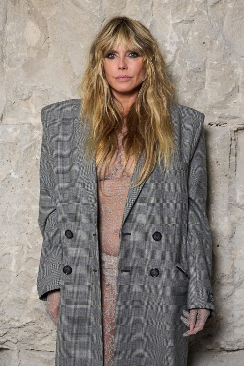 Heidi Klum at Vetements Fashion Show Paris Fashion Week, October 2025 5