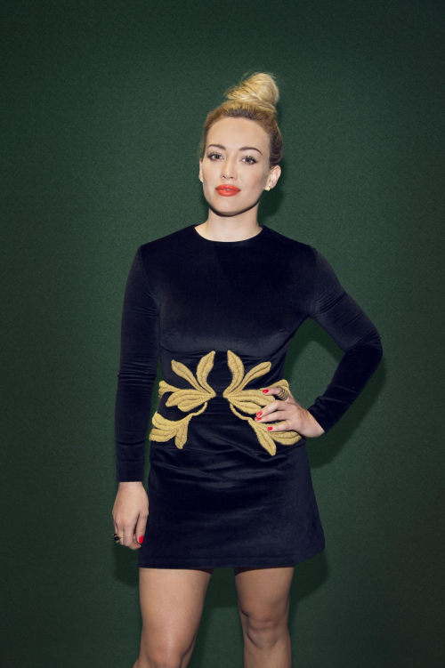 Hilary Duff iHeartRadio Awards Portraits, 2014 1