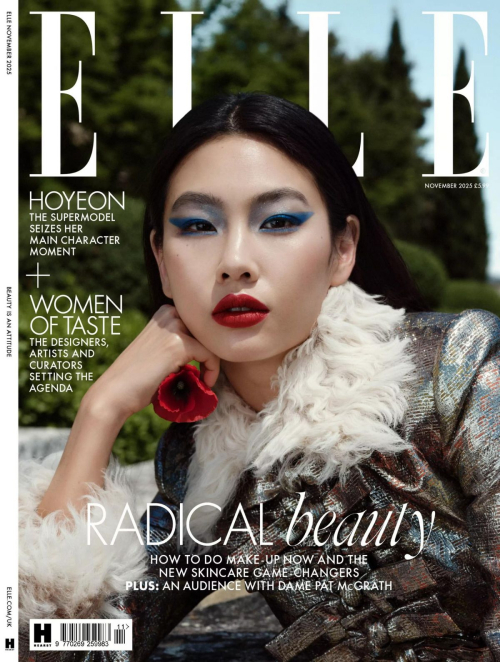 Hoyeon Jung in Elle UK, November 2025