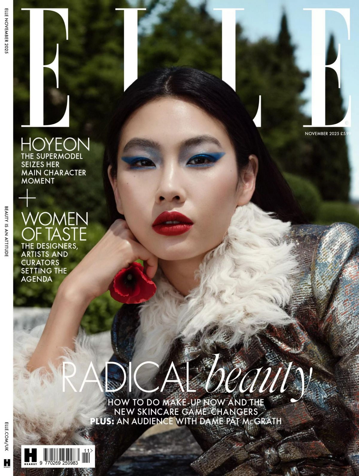 Hoyeon Jung in Elle UK, November 2025