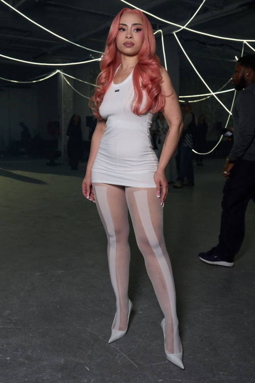 Ice Spice at Vetements SS2026 Show Paris Fashion Week, October 2025