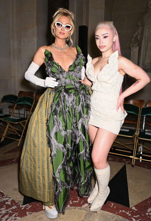 Ice Spice at Vivienne Westwood Show Paris Fashion Week, October 2025