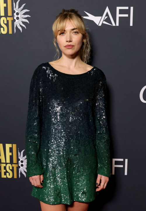 Imogen Poots at The Chronology of Water Premiere, October 2025