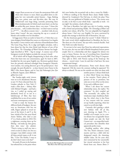 Imogen Poots in Tatler Magazine, November 2025 10