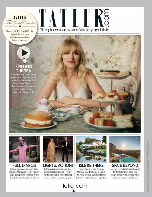 Imogen Poots in Tatler Magazine, November 2025 12