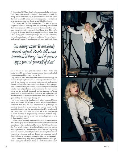 Imogen Poots in Tatler Magazine, November 2025 7
