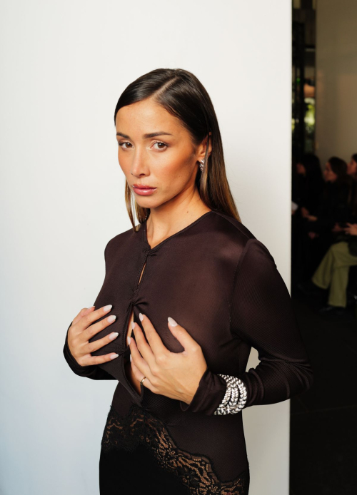 Isabeau Delatour at Christopher Esber SS26 Show in Paris, Oct 2025 5