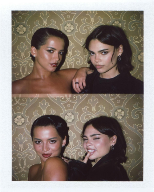 Isabela Merced and Ariana Greenblatt at L’Oreal Paris Show, September 2025
