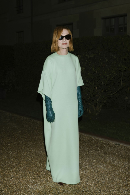 Isabelle Huppert at Balenciaga Spring Summer 2026 Show Paris, October 2025