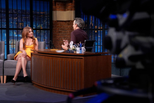 Isla Fisher at Late Night with Seth Meyers, October 2025 2