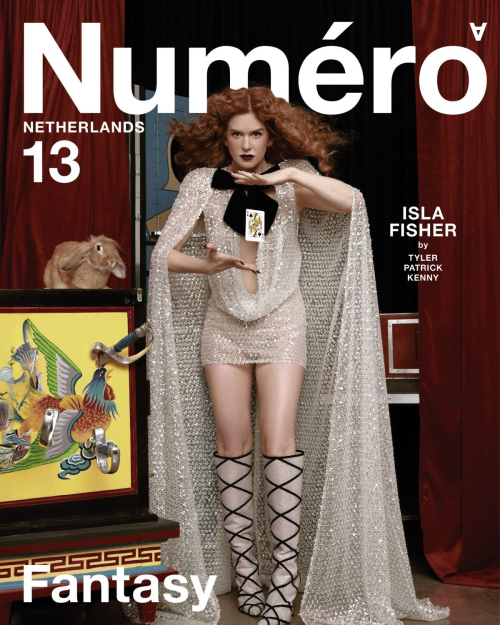Isla Fisher for Numero Netherlands, October 2025