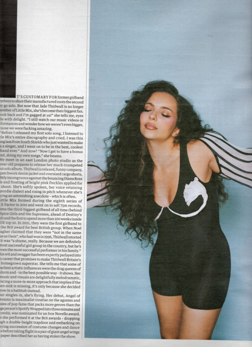 Jade Thirlwall in Guardian Saturday, August 2025