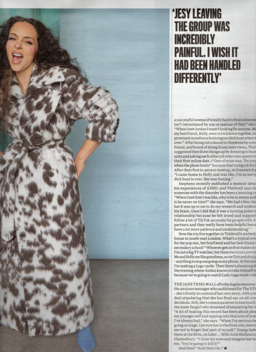 Jade Thirlwall in Guardian Saturday, August 2025 1