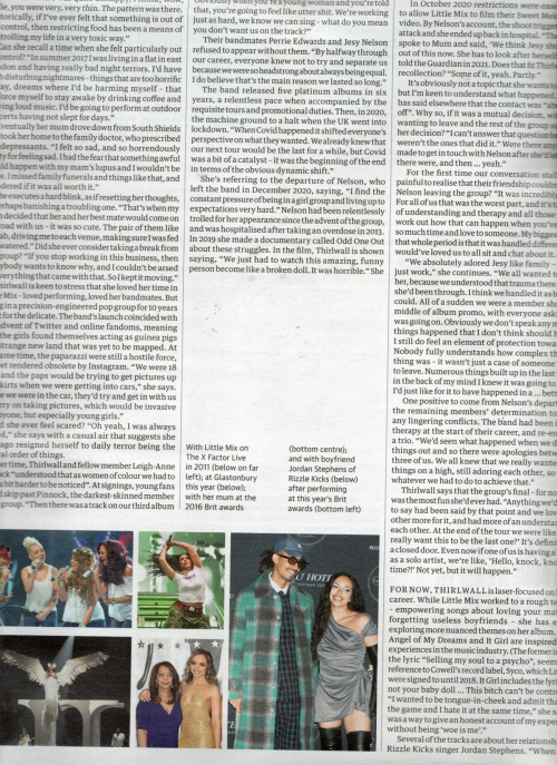 Jade Thirlwall in Guardian Saturday, August 2025 2