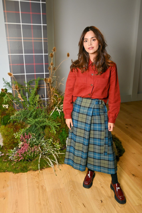 Jenna Coleman at Tartan: The Barbour Way Exhibition London, September 2025 1